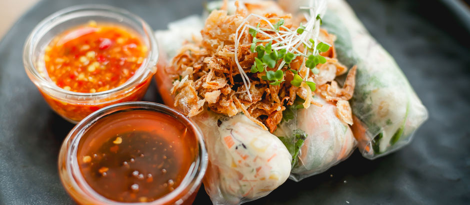 Vietnamese Inspired Vegan Spring Rolls