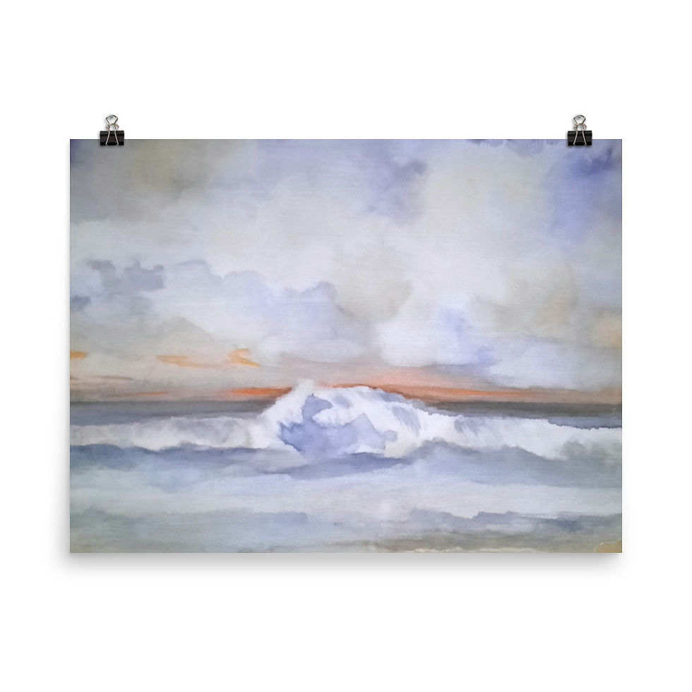 Thumbnail: The Pacific Waves Goodbye #1 Digital Print
