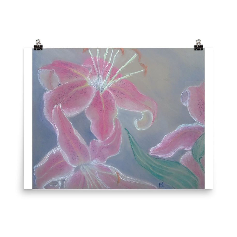 Thumbnail: Lilies in the Mist