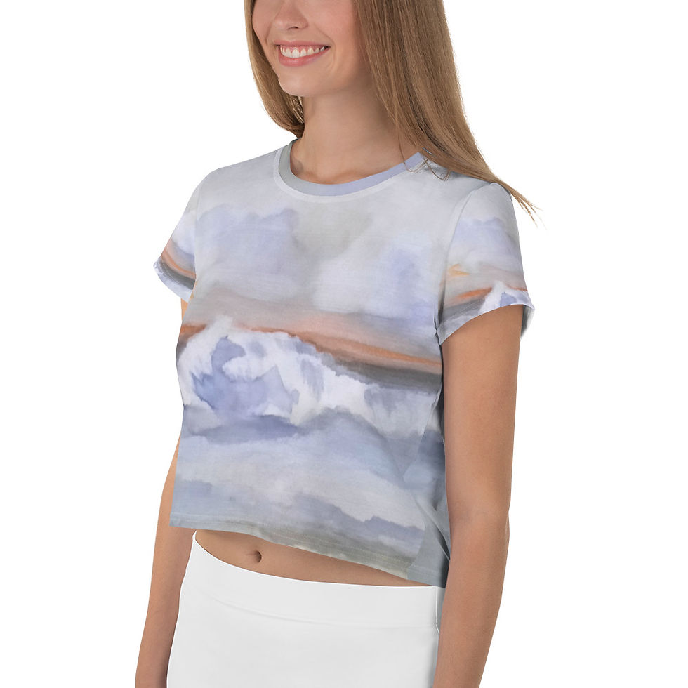 Thumbnail: All-Over Print Crop Tee