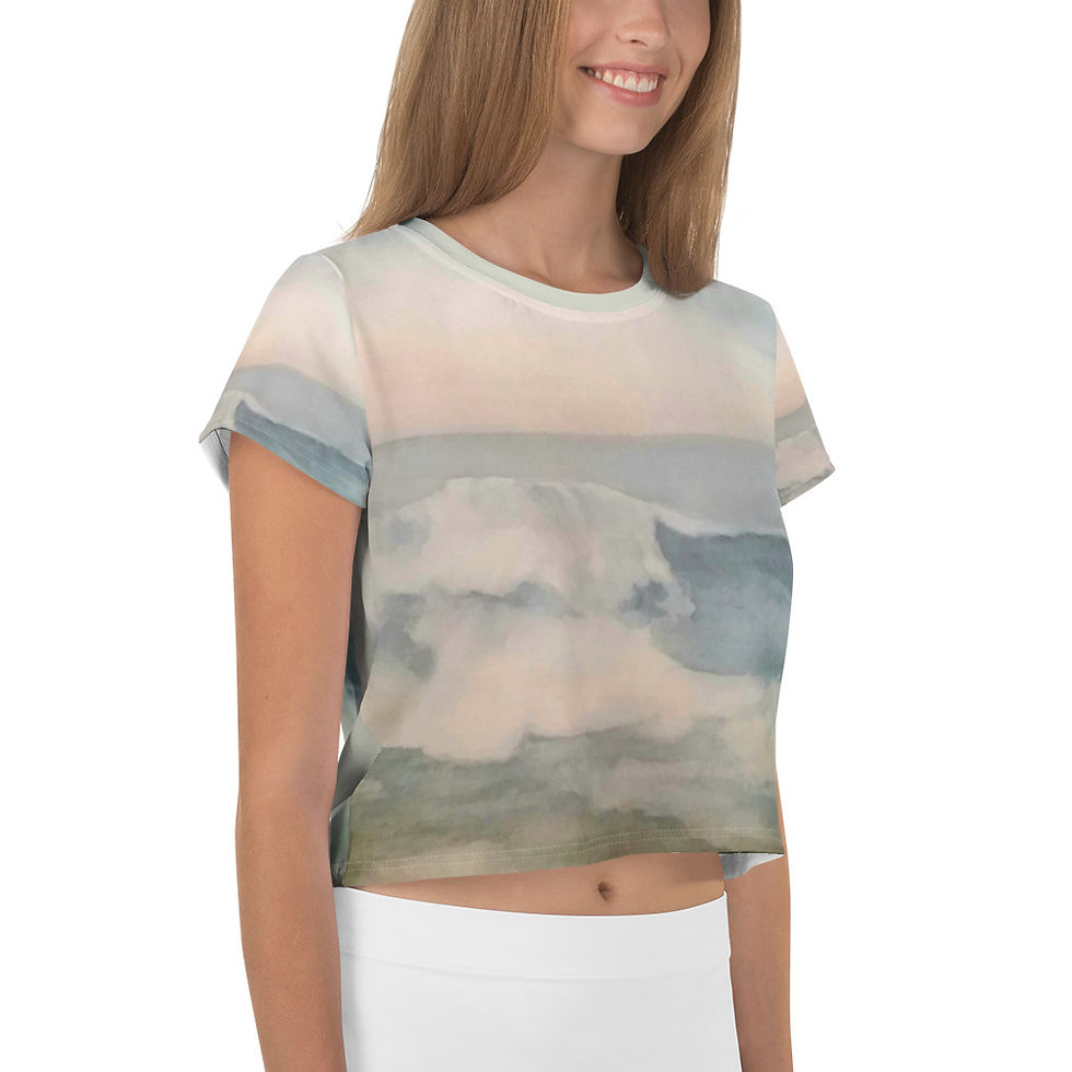 Thumbnail: All-Over Print Crop Tee
