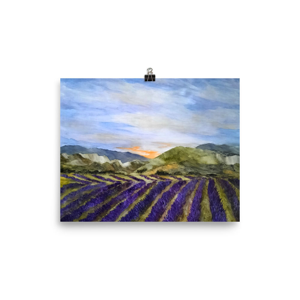 Summertime in Provence Digital Print