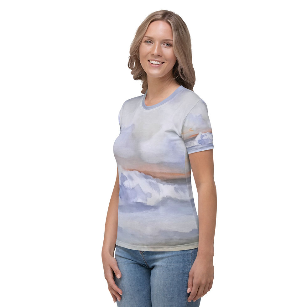 Thumbnail: The Pacific Waves Goodbye#1 Women's T-shirt