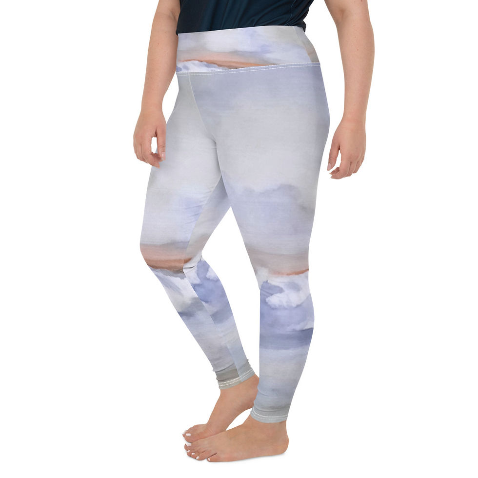 Thumbnail: All-Over Print Plus Size Leggings