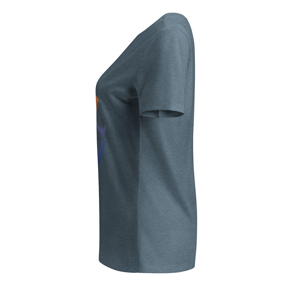 Thumbnail: Women’s relaxed v-neck t-shirt copy