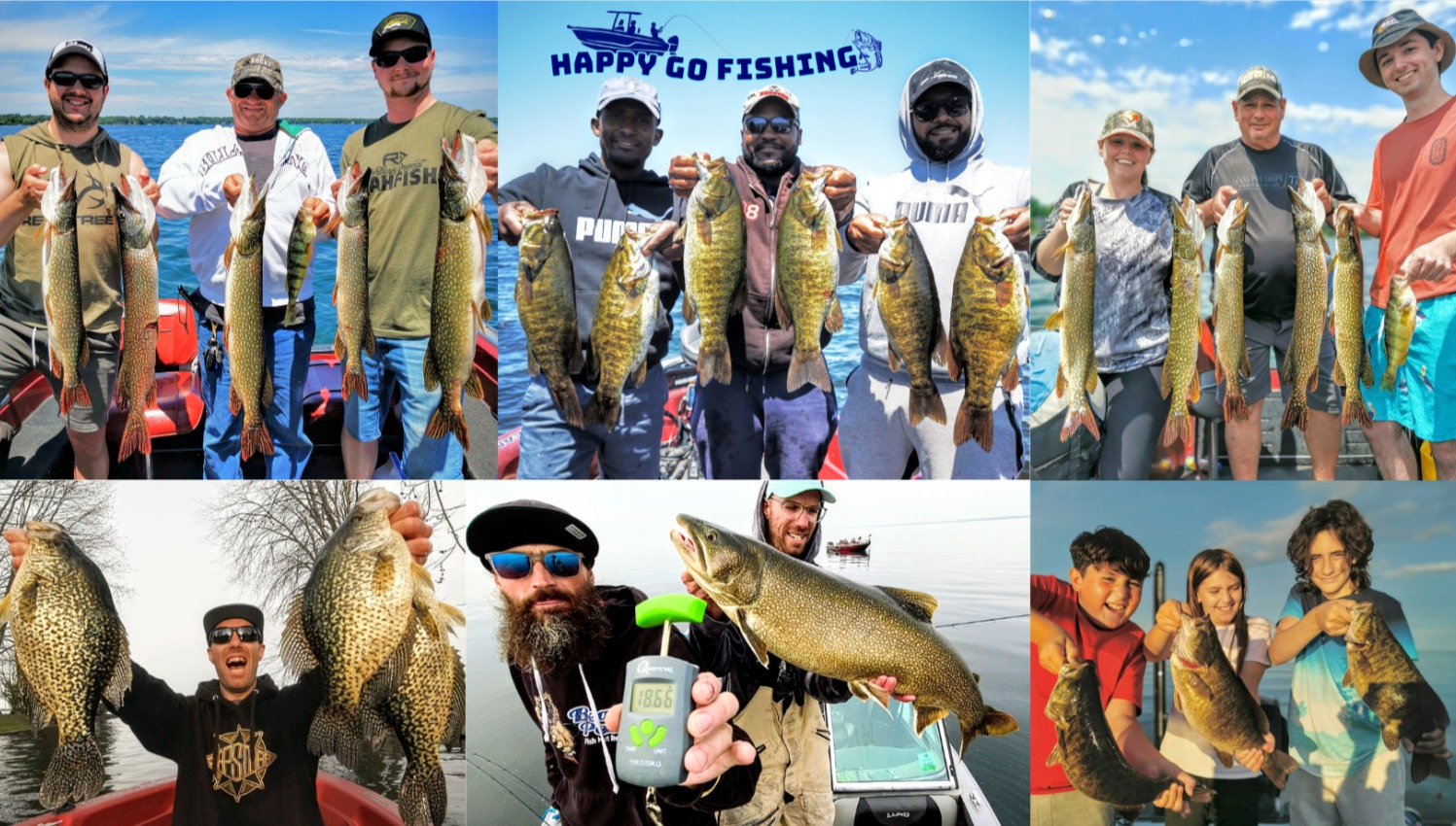 Lake whitefish fishing packages — Happy Go Fishing – Happy Go Fishing