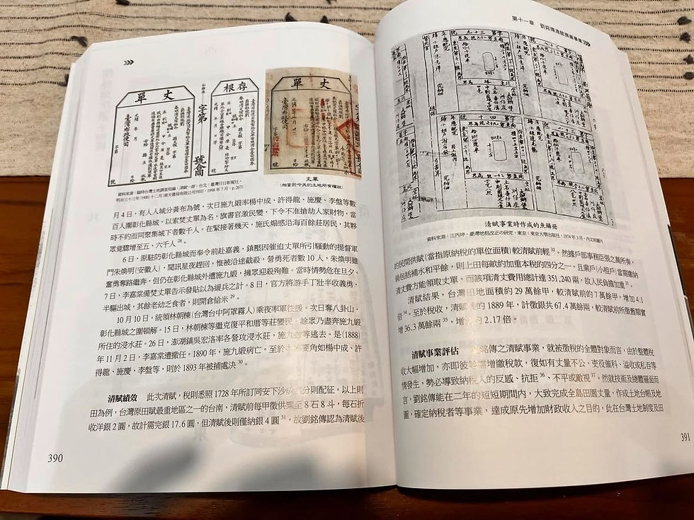 縮圖：《臺灣史-後清開港與洋務》