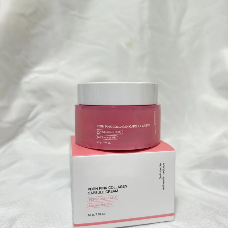 Thumbnail: Korean PDRN Pink Collagen Glow Cream — Repairing Face Cream with Niacinamide 
