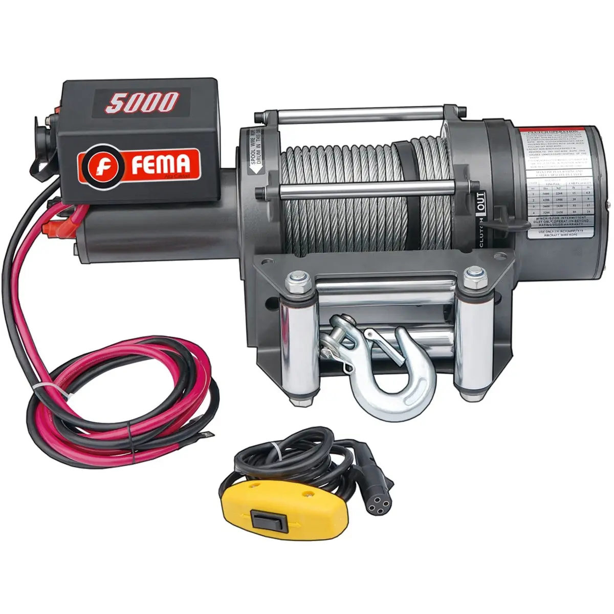 APAREJO 12V 2271KG X 24MTS