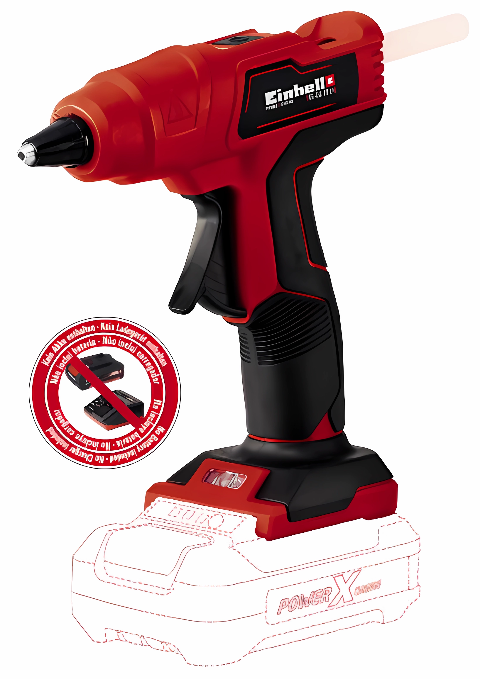 PISTOLA DE PEGAMENTO 18V