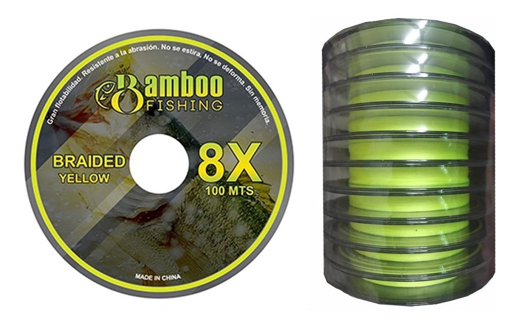 MULTIFILAMENTO X8 HEBRAS 100MT