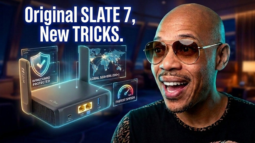 GL.iNet Slate 7 firmware 4.9 VPN features