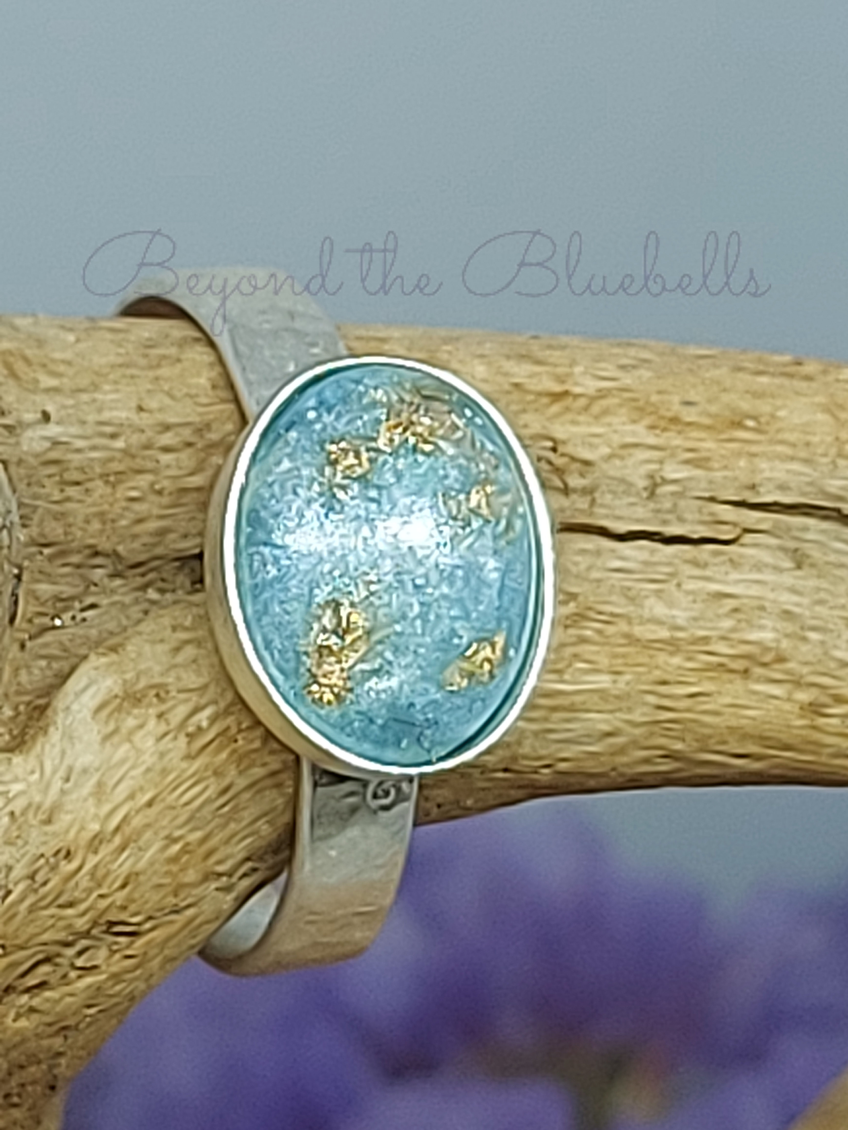 Engravable Wide Band Ring Setting