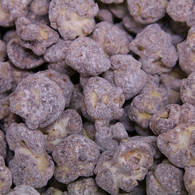 Close up of Puppy Chow Popcorn Flat Lay