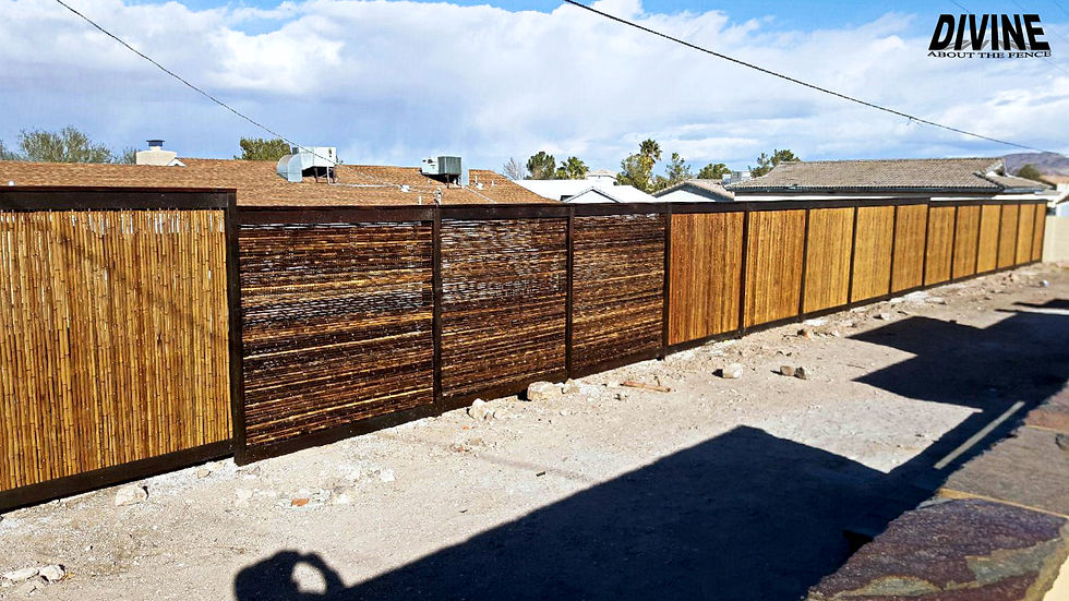 MW11. Bamboo Fence