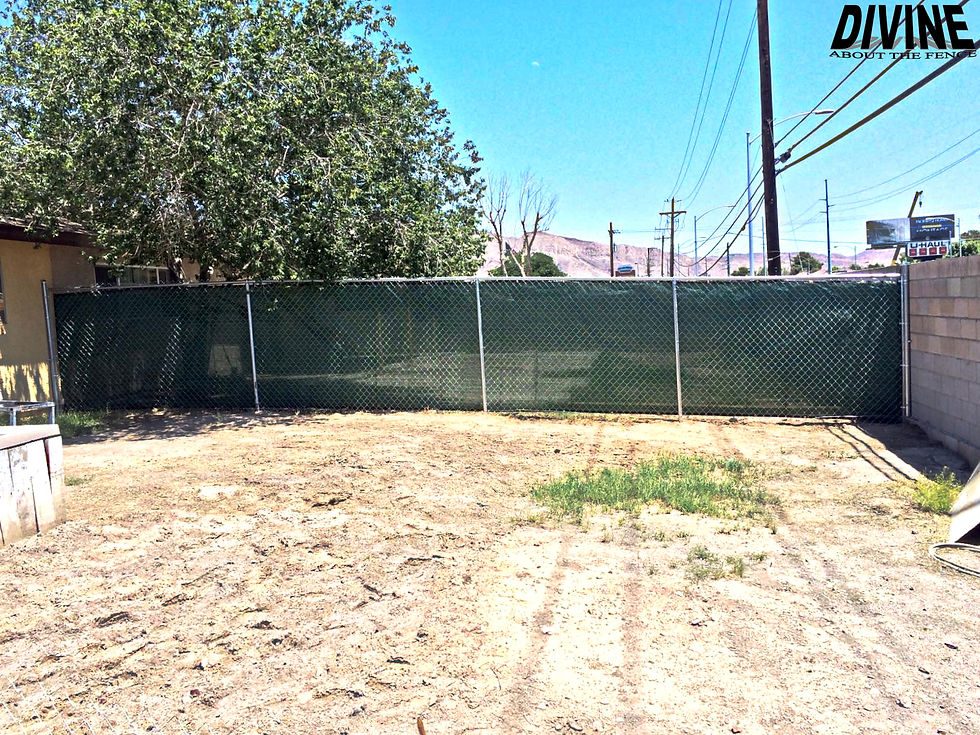 30C. Chain Link Fence