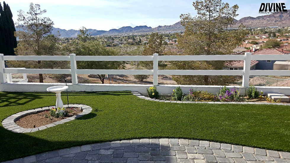 37V. Ranch Rail Vinyl Fence