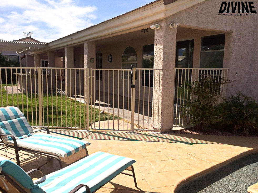 14IR. Standard Iron Fence