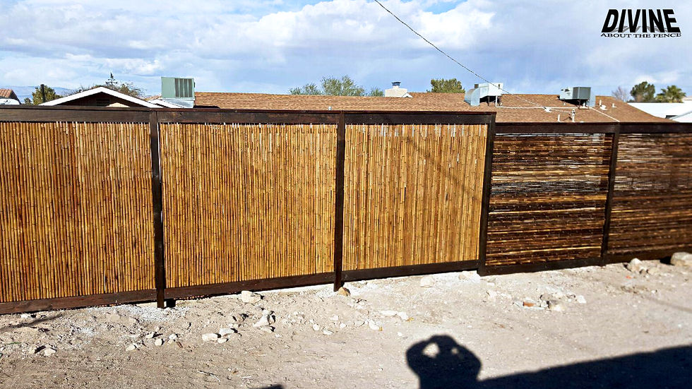 MW13. Bamboo Fence