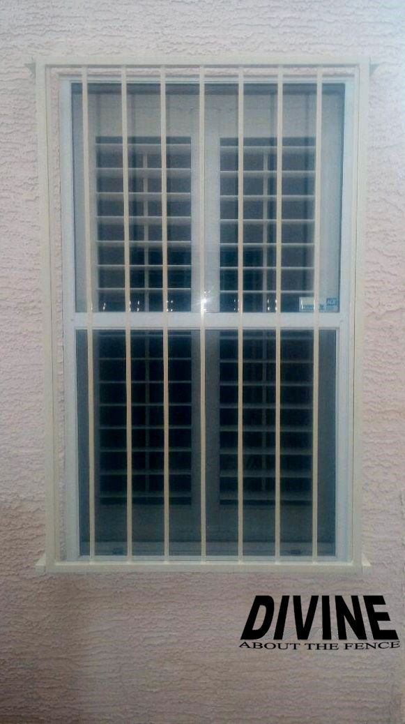 3S. Standard Iron Security Window