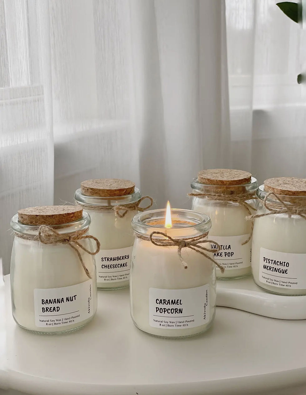 Thumbnail: Milk Jug Candle Collection