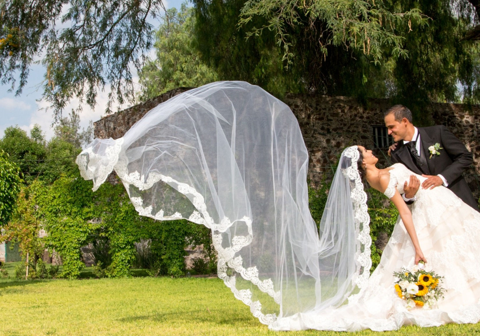 Mantilla Catedral de Novia