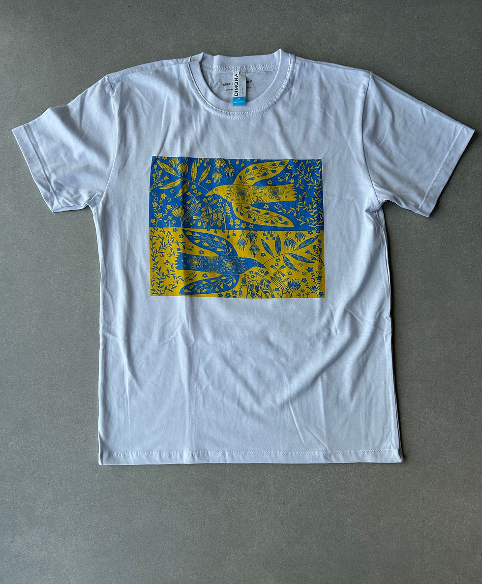 Miniatura: Roupa | Azul e Amarelo | desenhos ucraniana