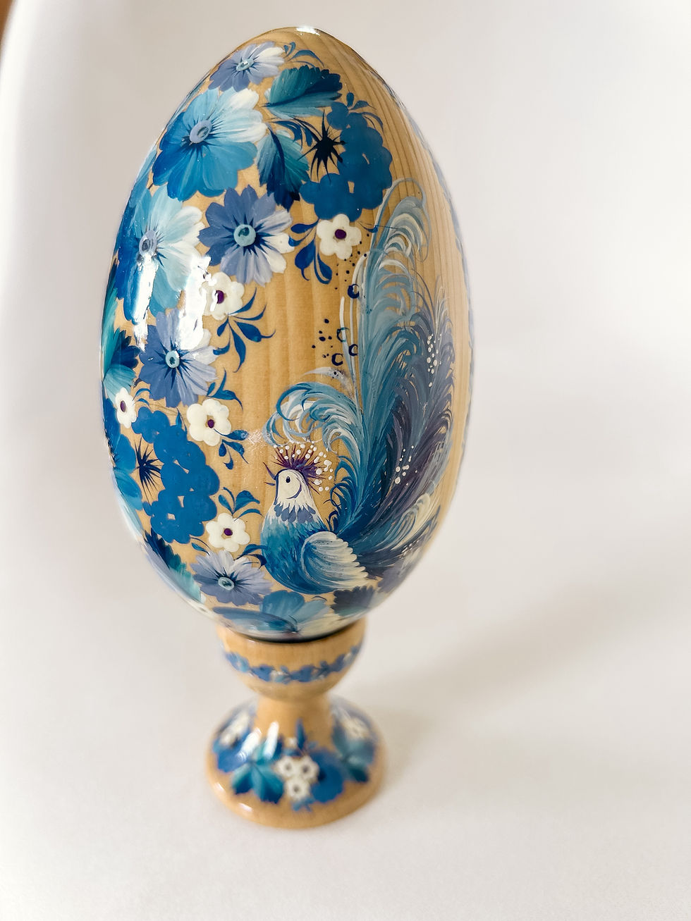 Miniatura: Pêssanka Petrykivka | artesanato ucraniano | pintura Petrykivka