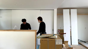 仕上げ工事（深軒の家）