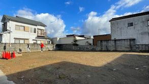 地縄張り＆レベル測量（ＴY様邸新築工事）