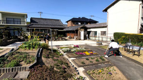 位置出し（吉原 離れ建て替え工事）