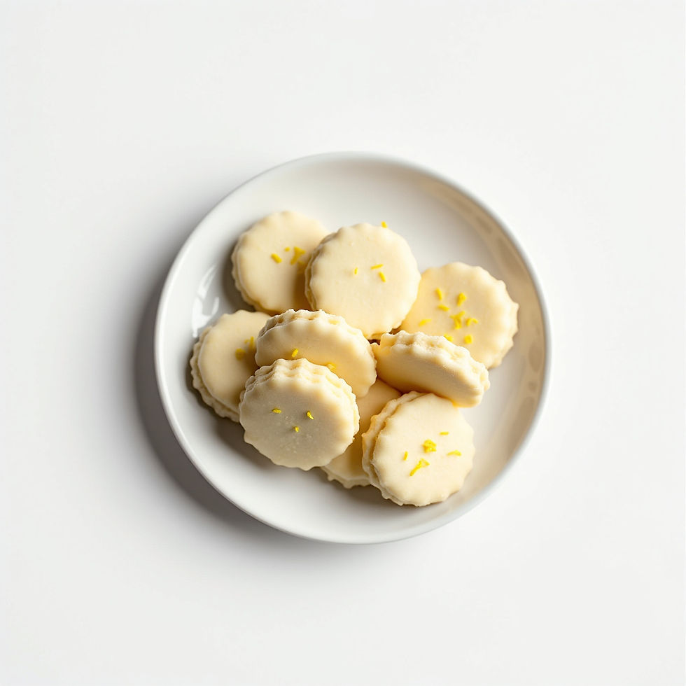 Lemon Lavender Shortbread