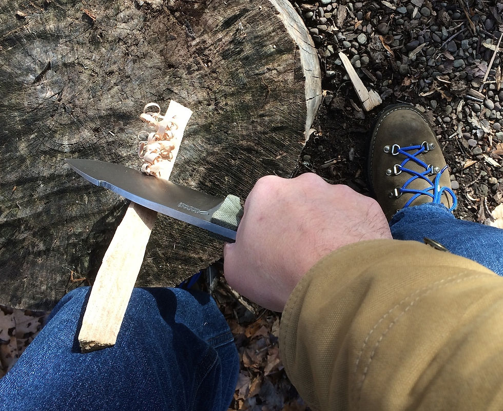 Thumbnail: Knife 214 Karam Handmade CampCraft