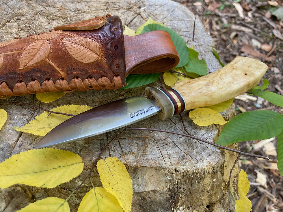 Thumbnail: Knife 238 Drop Point River Valley Hunter