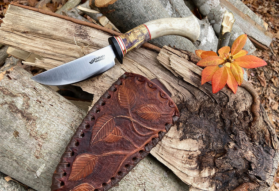 Thumbnail: Knife 267  Masur Birch Backwoods Hunter