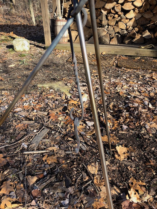 Thumbnail: Hand Forged Tripod & Cook Spit