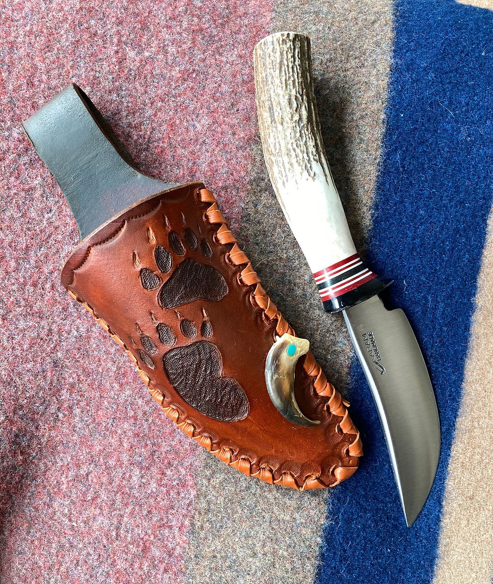 Thumbnail: Knife 260  "Black Bear" Backwoods Hunter