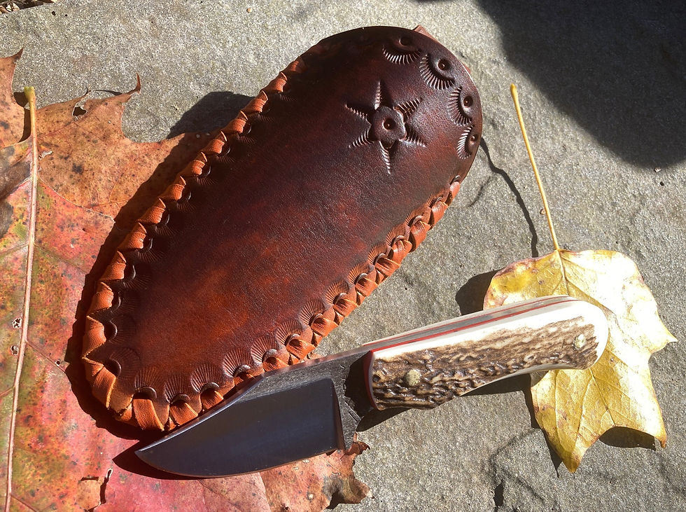 Thumbnail: Knife 270  Sambar Stag Mini Hunter