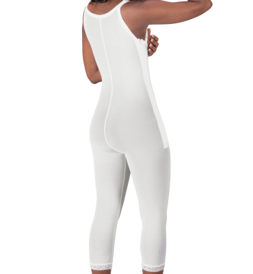 Thumbnail: Zippered High Back Full Body Girdle