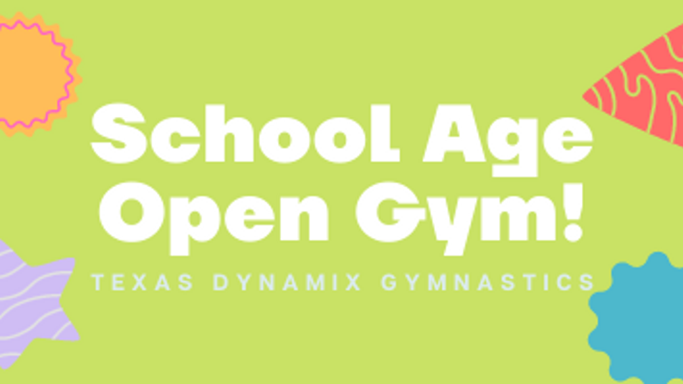 School Age Open Gym