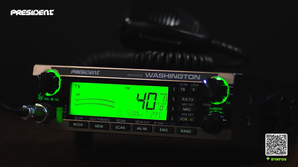 Miniatura: Radio CB president Washington