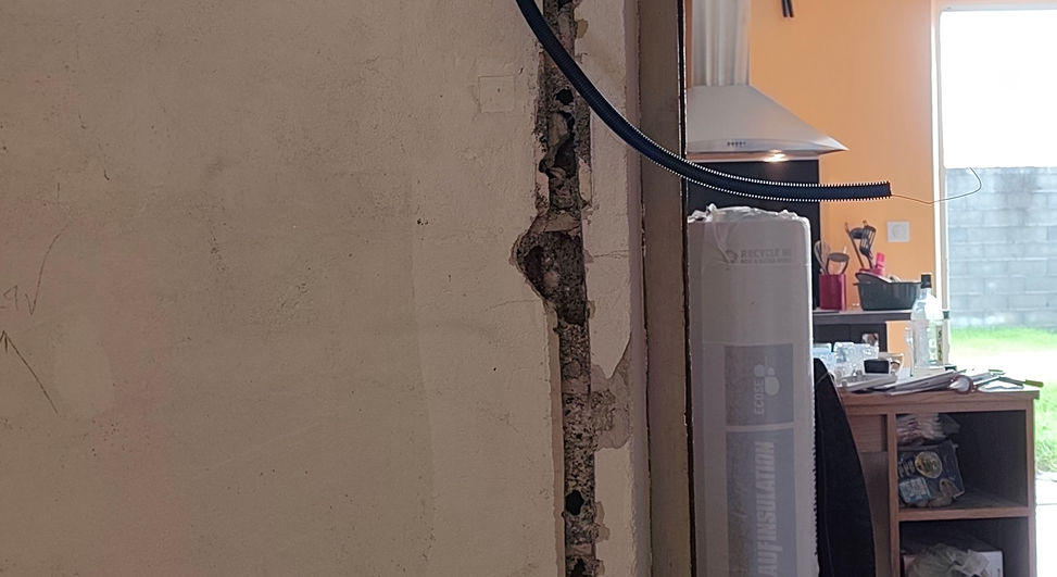 Rénovation buanderie en doublage BA13