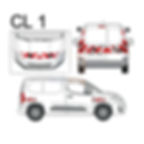 Balisage vehicule sur mesure  classe 1