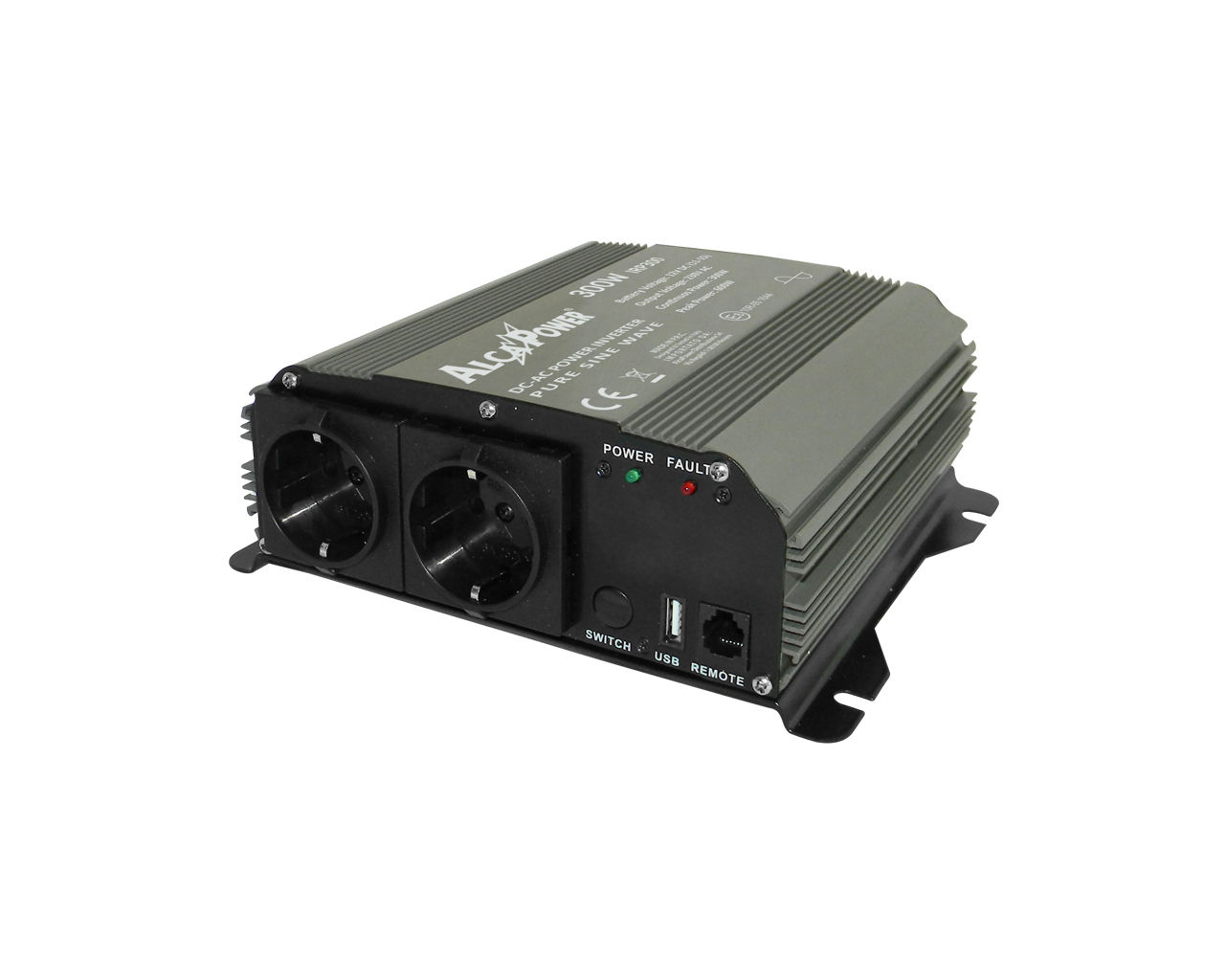 Convertisseur de tension 12v/220v 300W pur sinus