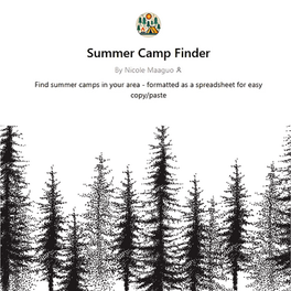 AI Help for Summer Camp