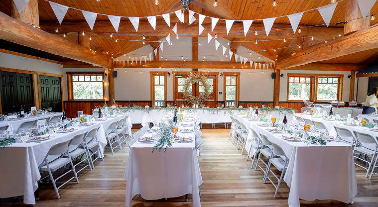 Rectangle Wedding Table Set Up