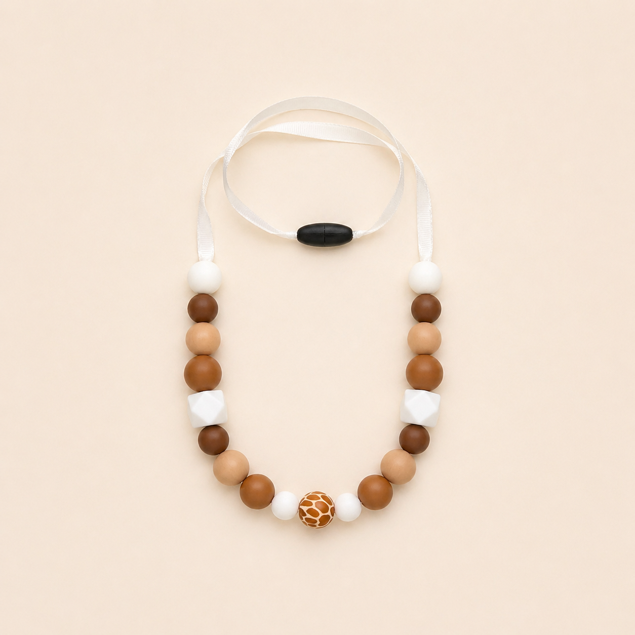 Collier d'allaitement Marron