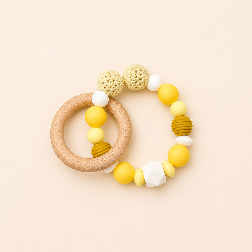 Miniature : Anneau de dentition cercle bois