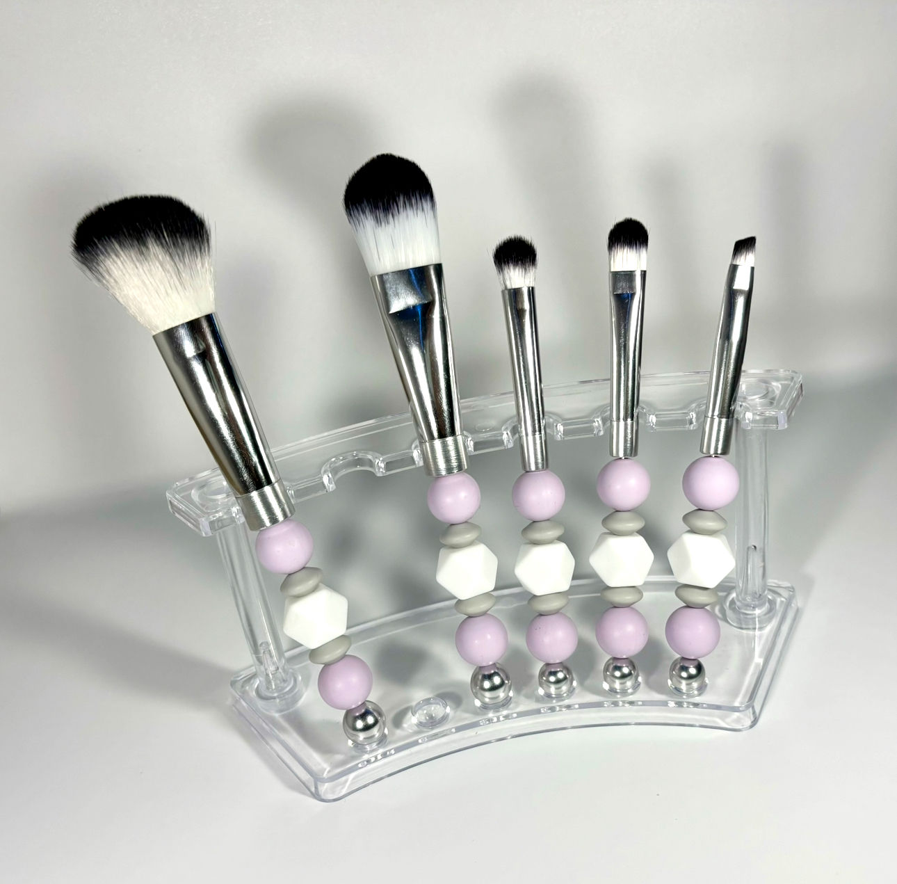 Ensemble de 5 pinceaux de maquillage Lilas
