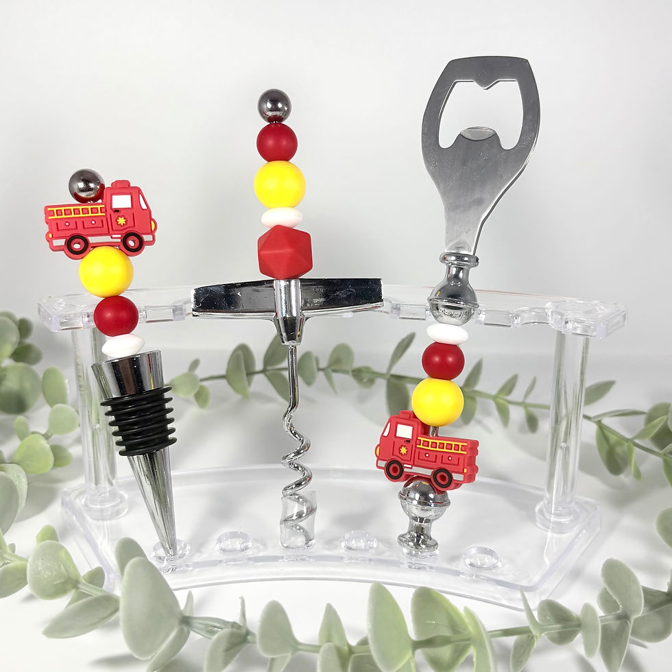 Coffret bar & vin Pompier